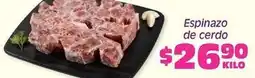 Soriana Híper Espinazo de cerdo oferta