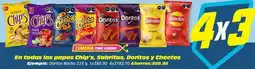 Soriana Híper Doritos - papas chip's, sabritas, y cheetos oferta