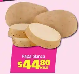 Soriana Híper Papa blanca oferta