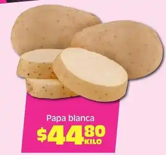 Soriana Híper Papa blanca oferta