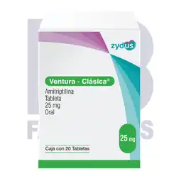 Farmacias Bazar VENTURA CLASICA 25MG 20 TABLETAS G-III oferta