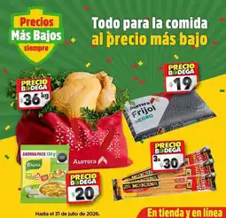Bodega Aurrerá Aurrera - pollo entero oferta