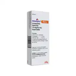 Farmacias YZA Mounjaro Kwikpen 15 Mg/0.6 Ml Solucion oferta