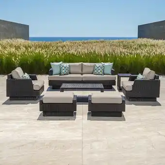 Costco Portofino Sala de Patio Comfort de 7 piezas oferta
