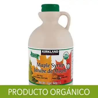Costco Kirkland Signature Jarabe de Maple Orgánico 1 l oferta