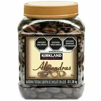 Costco Kirkland Signature Almendras Cubiertas de Chocolate con Leche 1.36 kg oferta