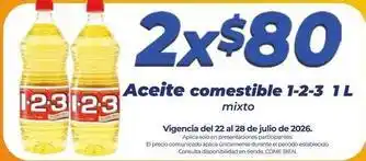 Julio - aceite comestible 1-2-3 1 l