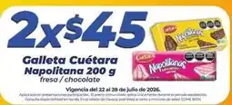 Tiendas Neto Cuétara - galleta napolitana oferta