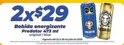 Tiendas Neto Predator - bebida energizante oferta