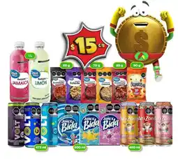 Bodega Aurrerá Bida - assorted beverages and snacks oferta