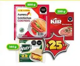 Bodega Aurrerá Aurrera - salchichas con pavo / mortadela oferta