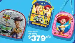 Soriana Híper Toy story 5 loncheras oferta