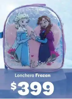 Soriana Híper Frozen lonchera oferta