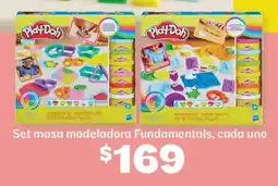 Soriana Híper Set masa modeladora fundamentals, cada uno oferta