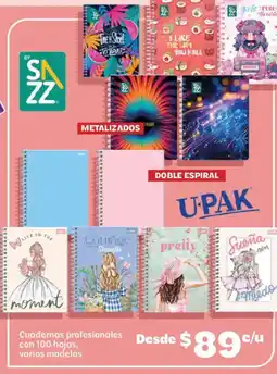 Soriana Híper Cuadernos profesionales oferta