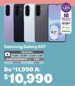 Soriana Híper Samsung galaxy a57 oferta