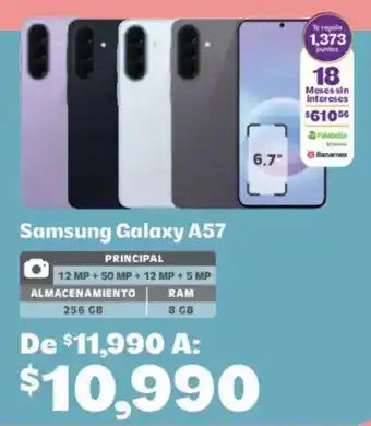 Samsung galaxy a57