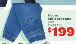 Soriana Híper Basic concepts joggers bebo oferta