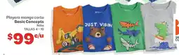 Soriana Híper Basic concepts playera manga corta niño oferta