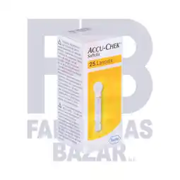 Farmacias Bazar TIRAS REACTIVAS PARA DIABETES ACCU-CHEK ACTIVE CAJA CON 50 PIEZAS + LANCETAS SOFTFLIX CON 25 PIEZAS oferta
