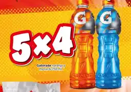 Zorro Gatorade naranja y moras oferta