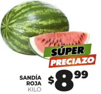 Merco sandía roja oferta