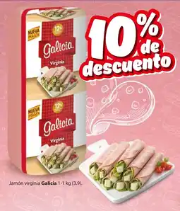 Zorro Galicia jamón virginia oferta
