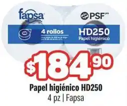 Smart & Final Fapsa Papel higiénico HD250 oferta