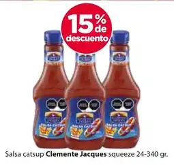 Zorro Clemente jacques salsa catsup squeeze oferta
