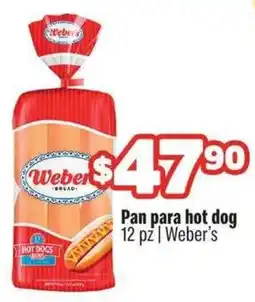 Smart & Final Weber's Pan para hot dog oferta