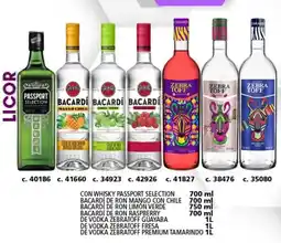 Bodegas Alianza Con whisky passport selection oferta