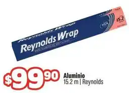Smart & Final Reynolds aluminio oferta