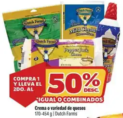 Smart & Final Dutch farms crema o variedad de quesos oferta