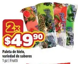 Smart & Final Frutti paleta de hielo oferta