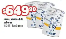 Smart & Final Nieve, variedad de sabores oferta