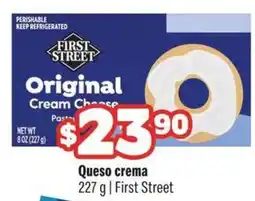 Smart & Final First street original cream cheese oferta