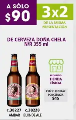 Bodegas Alianza De cerveza doña chela n/r oferta