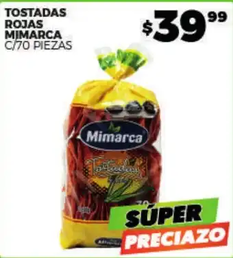Merco Mimarca tostadas rojas oferta