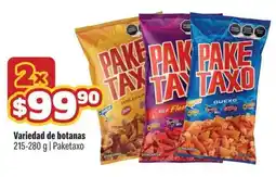 Smart & Final Paketaxo variedad de botanas oferta