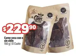 Smart & Final El cuate carne seca con o sin chile oferta