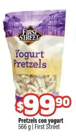 Smart & Final First street yogurt pretzels oferta