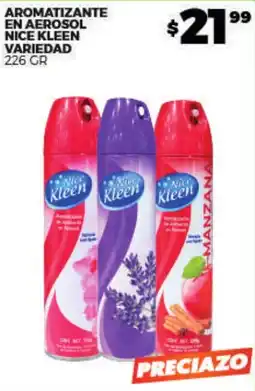 Merco Nice Kleen aromatizante en aerosol variedad oferta
