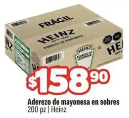 Smart & Final Heinz aderezo de mayonesa en sobres oferta