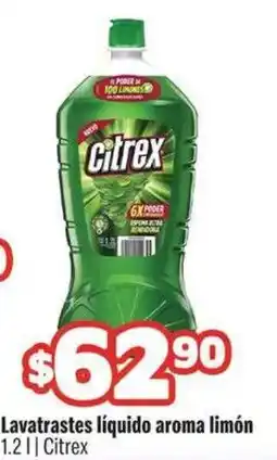 Smart & Final Citrex lavatrastes liquido aroma limón oferta