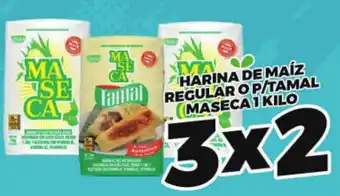 Merco Maseca harina de maíz regular o p/tamal oferta