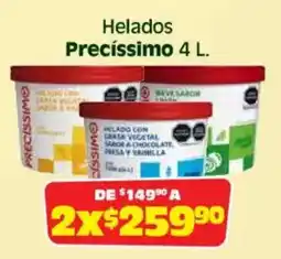 Soriana Mercado Helados Precíssimo oferta