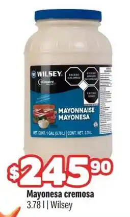 Smart & Final Wilsey mayonesa cremosa oferta