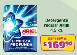 Soriana Mercado detergente regular ariel oferta