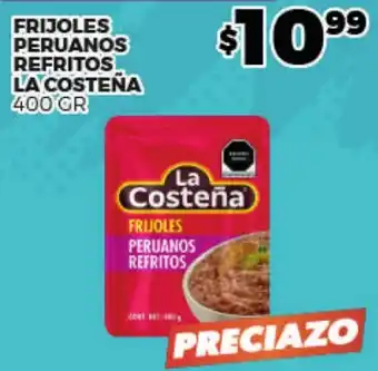 Merco La costeña frijoles peruanos refritos oferta