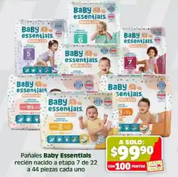 Soriana Mercado Baby Essentials pañales desechables oferta